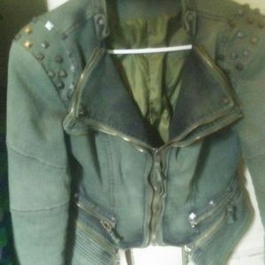 Punk style jacket